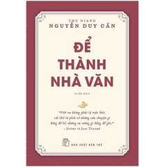 Để Trở Thành Nhà Văn 50k-NXB Trẻ