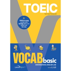 Toeic Vocab Basic - 1000 Từ Vựng Cơ Bản Kèm Bài Tập Dành Cho Người Mới Bắt Đầu 159k - AlphaBooks