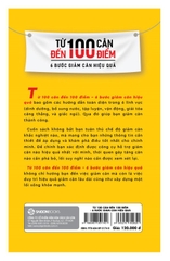 Từ 100 cân đến 100 điểm: 6 bước giảm cân hiệu quả -120000đ -Sài Gòn Books CK80