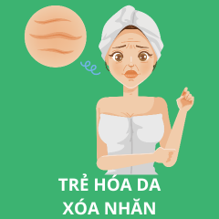 TRẺ HÓA, LÀM MỜ NẾP NHĂN