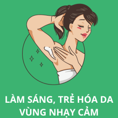 LÀM SÁNG, TRẺ HÓA DA VÙNG KÍN