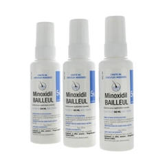 BAILLEUL MINOXIDIL BAILLEUL 5% / SET 3 LỌ XỊT MỌC TÓC