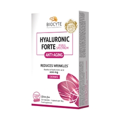 BIOCYTE HYALURONIC FORTE FULL SPECTRUM / VIÊN UỐNG GIÚP GIẢM NHĂN, CUNG CẤP ĐỘ ẨM CHO DA