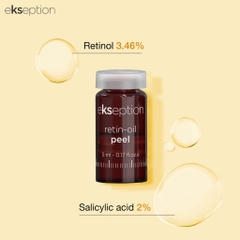 EKSEPTION RETIN-OIL PEEL 5ML/ TINH CHẤT GIẢM MỤN, NGỪA LÃO HÓA, LÀM SÁNG DA RETIN-OIL PEEL 5ML