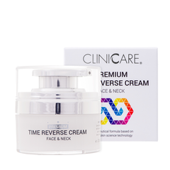 CLINICCARE PREMIUM TIME CREAM FACE & NECK / KEM DƯỠNG ĐẨY LÙI LÃO HÓA VÀ PHỤC HỒI LÀN DA RẠNG RỠ