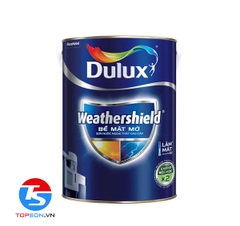 Sơn nước ngoại thất cao cấp Dulux Weathershield Bề Mặt Mờ - BJ8