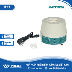 Bếp Đun Bình Cầu Có Khuấy Từ Faithful 98-II-B | 50ml - 20 lít