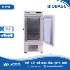 Tủ Lạnh Âm 60 Độ C Kiểu Đứng Biobase 58 -118 -158 - 398 Lít