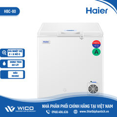 Tủ Bảo Quản Vacxin Chuyên Dụng Haier 80-150-260 Lít HBC-80/150/260