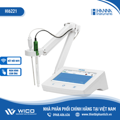 Máy Đo pH/ORP Để Bàn Có CAL Check™ Hanna HI6221-02 | Kết Nối Wifi, Ethernet