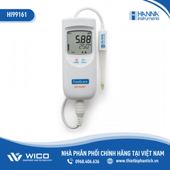 Máy Đo pH/Nhiệt Độ Trong Sữa Chua, Phô Mai Và Thực Phẩm Bán Rắn (HACCP) HI99161