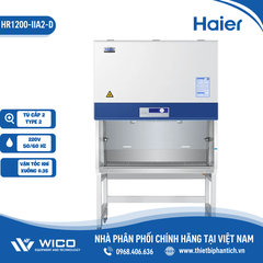 Tủ An Toàn Sinh Học Cấp II Kiểu A2 1.2m Haier HR1200-IIA2-D & HR1200-IIA2-S