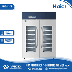 Tủ bảo quản Vacxin - Dược phẩm 2 cánh 1378 lít Haier HYC-1378