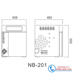 Tủ Ấm N-Biotek Hàn Quốc NB-201 (42 Lít) / NB-201L (179 Lít)