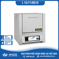 Lò Nung Thí Nghiệm 15 Lít - 1100 Độ C Nabertherm L(T) 15/11/B510