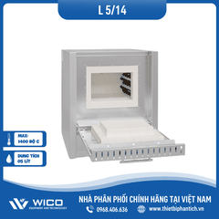 Lò Nung Thí Nghiệm 5 Lít - 1400 Độ C Nabertherm L(T) 5/14/B510