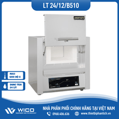 Lò Nung Thí Nghiệm 24 Lít - 1200 Độ C Nabertherm L(T) 24/12/B510