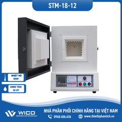 Lò Nung Trung Quốc 1200 Độ Saftherm STM-18-12 | 18 Lít