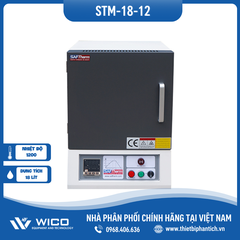 Lò Nung Trung Quốc 1200 Độ Saftherm STM-18-12 | 18 Lít