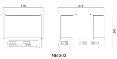 Bể Lắc Cách Thuỷ 10 Lít N-Biotek Hàn Quốc NB-303 Và NB-304