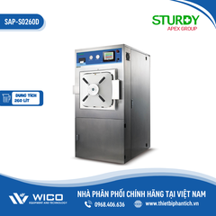 Nồi Hấp Hai Cửa Buồng Hấp Vuông 110 - 848 Lít Sturdy Đài Loan SAP Series