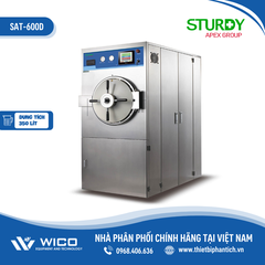 Nồi Hấp 2 Cửa Buồng Tròn 100 - 350 Lít Sturdy Đài Loan SAT Series