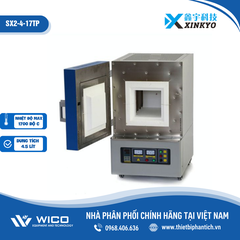 Lò Nung Trung Quốc 1700 Độ Xinkyo SX2-4-17TP | 4.5 Lít