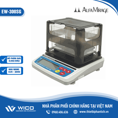 Cân Đo Tỷ Trọng Alfa Mirage Nhật Bản EW-300SG | 0.01g/cm3