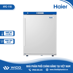 Tủ Bảo Quản Dược Phẩm - Vacxin 2-8 Độ C Haier 118 Lít HYC-118(A)