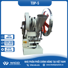 Máy Dập Viên 1 Chày Trung Quốc Tianfeng TDP-5 | 4500 viên/giờ