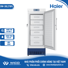 Tủ Bảo Quản -10 đến -30 Độ C 278 Lít - Chống Cháy Nổ Haier DW-30L278FL (SF)