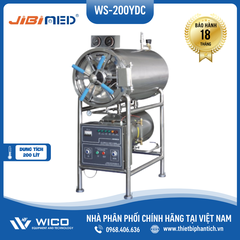 Nồi hấp tiệt trùng nằm ngang Jibimed WS-YDC (Inox)