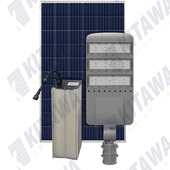 [100W] Đèn bàn chải công trình năng lượng mặt trời Kitawa 100W BCCT013