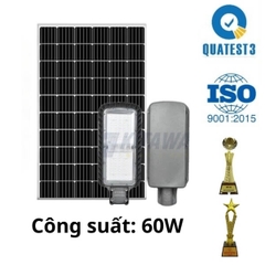 Đèn Bàn Chải Công Trình Năng Lượng Mặt Trời 60W KITAWA - BCCT12.60