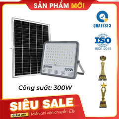 [300W] Đèn Pha Chống Chói Năng Lượng Mặt Trời 300W KITAWA - DP15.300