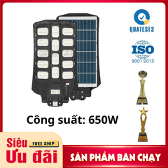 [650W] Đèn liền thể năng lượng mặt trời Kitawa 650W LT14650