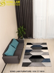 Thảm sofa sợi ngắn 3D nhập khẩu Thổ Nhĩ Kỳ PRIZMA PR1002