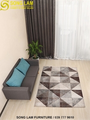 Thảm sofa sợi ngắn 3D nhập khẩu Thổ Nhĩ Kỳ PRIZMA PR1004