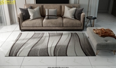 Thảm sofa sợi ngắn 3D nhập khẩu Thổ Nhĩ Kỳ PRIZMA PR1005