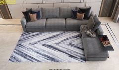 Thảm sofa sợi ngắn 3D nhập khẩu Thổ Nhĩ Kỳ PRIZMA PR1008
