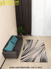 Thảm sofa sợi ngắn 3D nhập khẩu Thổ Nhĩ Kỳ PRIZMA PR1009