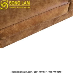 Ghế sofa cao cấp da bò Sông Lam Dallas Scandinavian SUH0111