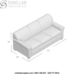 Ghế sofa cao cấp da bò Sông Lam SUH01113