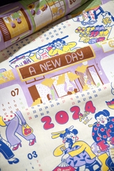 2024 Fabric Calendar - A New Day