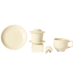 Ceramic Phin Coffee Set (3 colours)