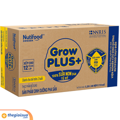 Sữa bột pha sẵn GrowPLUS+ Vàng trên 2 tuổi - Sữa non tăng đề kháng 110ml