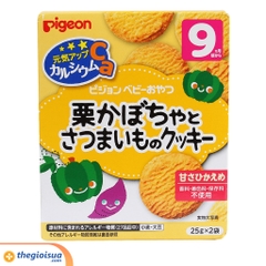 Bánh ăn dặm Pigeon vị Bí ngô và khoai lang