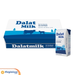 Sữa tươi tiệt trùng có đường Dalatmilk 110ml