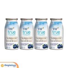 Sữa chua uống men sống TH True Yogurt Việt quất 100ml