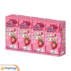 Sữa trái cây Bio vị Dâu 110ml